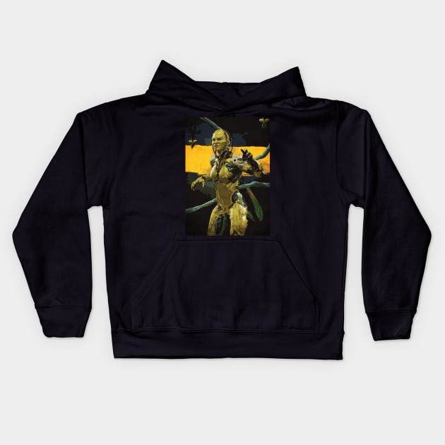 D Vorah Kids Hoodie by Durro